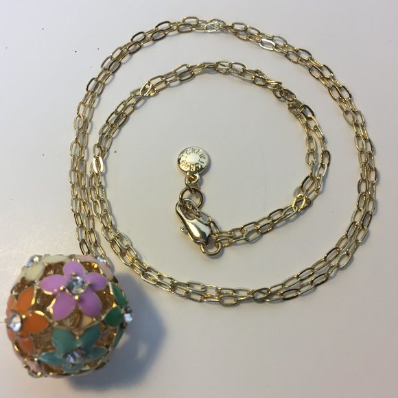 🌺💐🌸JCREW Blooming Flower Long Necklace🌸💐🌺 - Picture 4 of 9